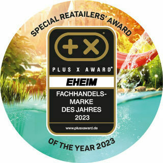 Der Plus X Award wird regelmäßig für die besten Marken und Produkte der Welt verliehen.. Grafik: EHEIM