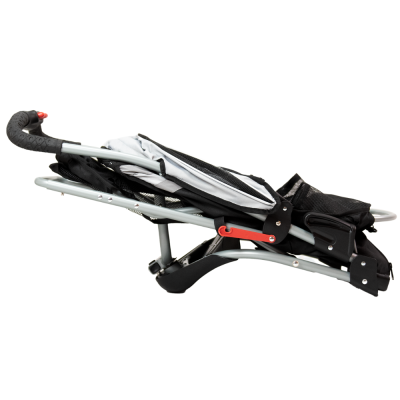 innopet-comfort-air-eco-hundebuggy-schwarz-grau-geklappt