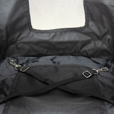 innopet-comfort-air-eco-hundebuggy-schwarz-grau-innen