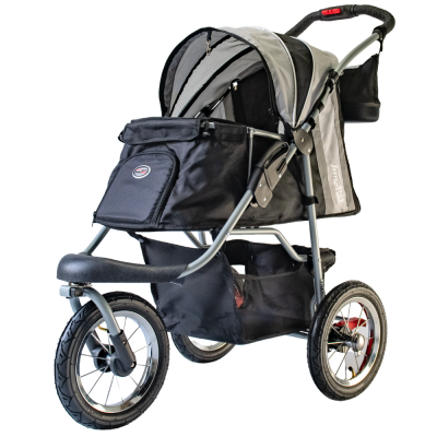 innopet-comfort-air-eco-hundebuggy-schwarz-grau