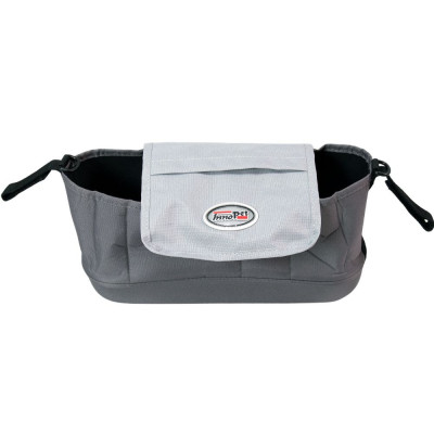 innopet-comfort-air-eco-hundebuggy-hellgrau-dunkelgrau-buggy-organizer