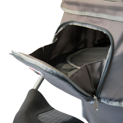 innopet-comfort-air-eco-hundebuggy-hellgrau-dunkelgrau-fenster-offen