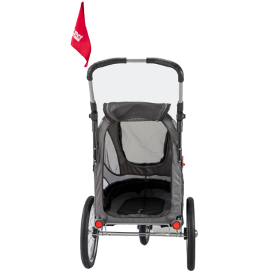 innopet-sporty-trailer-deluxe-hundebuggy-grau-schwarz-hinten-offen