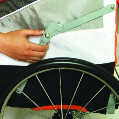 innopet-sporty-trailer-hundebuggy-fahrradanhaenger-klappen-grooming-tisch-orange