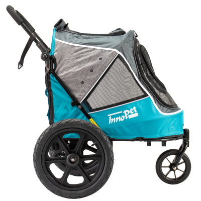 innopet-sporty-trailer-evolution-hundebuggy-seite-blau-grau