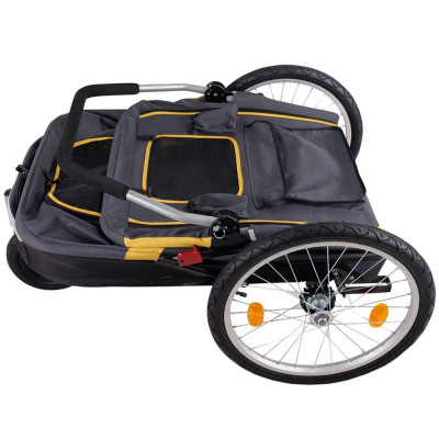 innopet-hercules-trailer-hundebuggy-geklappt-grau-gelb