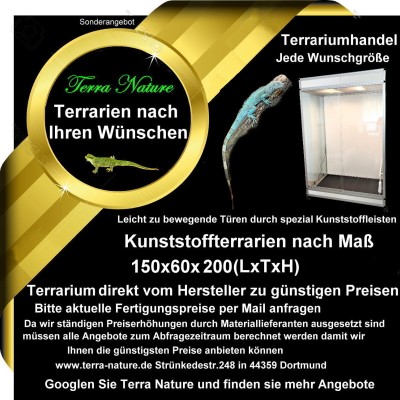 Forex terrarium 150x60x200,,