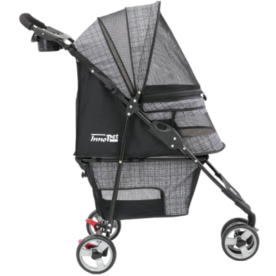 innopet-avenue-hundebuggy-grau-seitenansicht