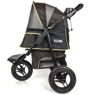 innopet-adventure-hundebuggy-seite-schwarz-gold