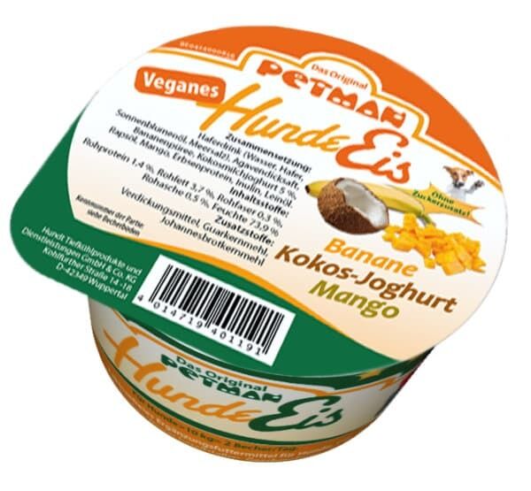 PETMAN HundeEis vegan. Foto: Hundt