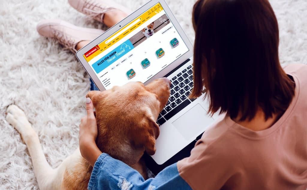 DAS FUTTERHAUS Online-Shop ab sofort mit rund 5.000 Heimtierartikel online. Foto:DAS FUTTERHAUS/Pixel-Shot/stock.adobe.com